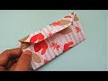DIY - Easy Origami Envelope from Wrapping Paper (Unique)