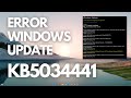 Problema con Windows Update KB5034441 | ¡No hay espacio en la partición de Recuperación! 🔥