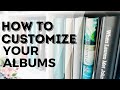 Fun tips for customizing your scrapbook albums  creating custom creative memories spines