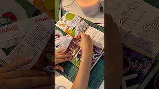 junk journal with me 💟🌷 #junkjournal #junkjournalwithme #diy #mindfuljournaling #journaling