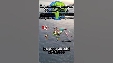 Top comment removes a country Pt 15 #Edit #mapper #Flags #Mapping #History #Countryballs #fyp #Viral