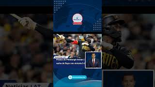 Piratas de Pittsburgh frenan racha de Rays con victoria 5-1