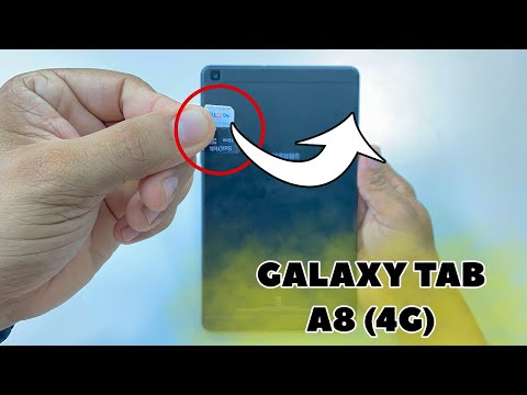 Vídeo: O Samsung Tab A tem slot para cartão SIM?