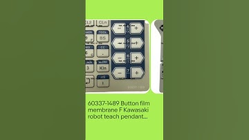 60337-1489 Button film membrane F Kawasaki robot teach pendant keypad overlay