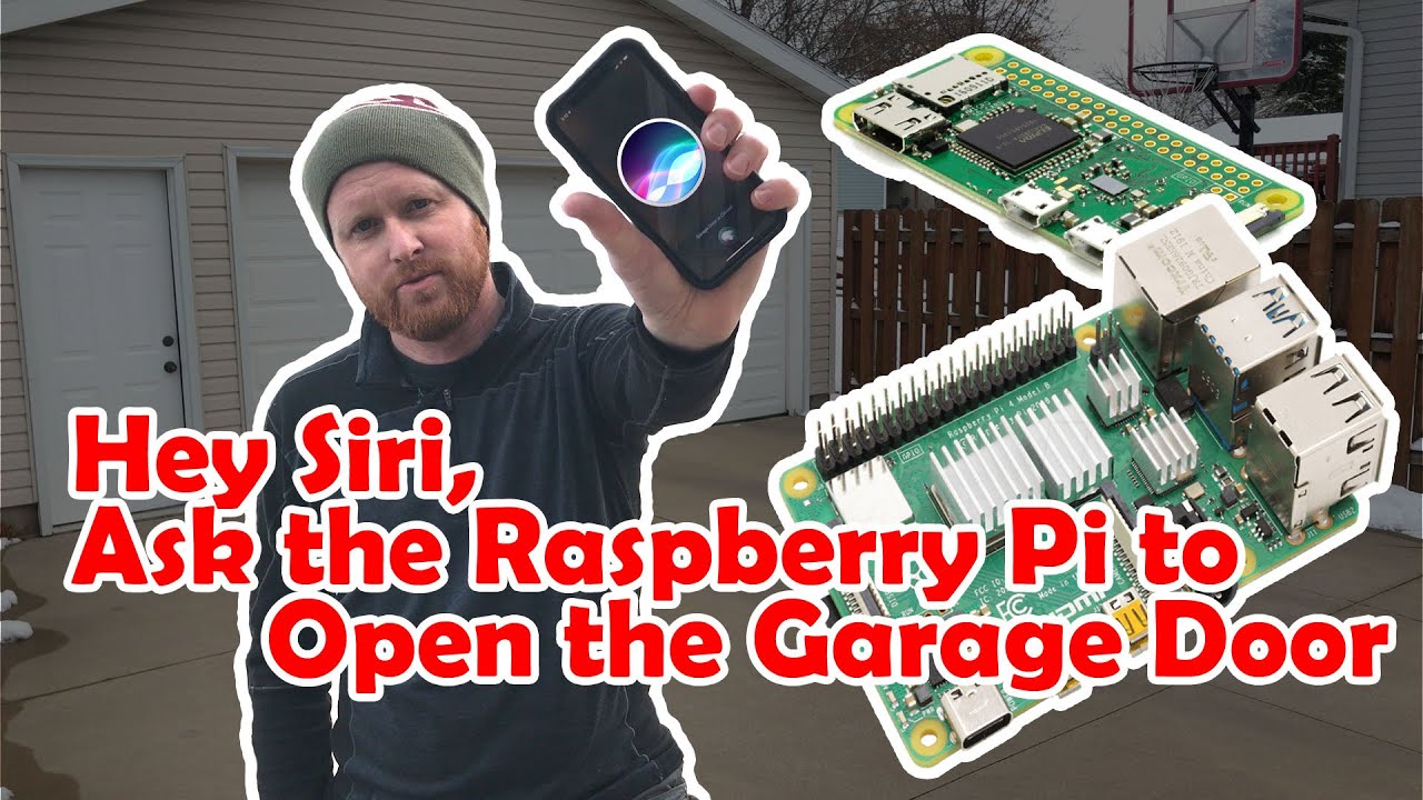 Siri Controlled Garage Door Opener Using a Raspberry Pi DIY Project Complete Tutorial