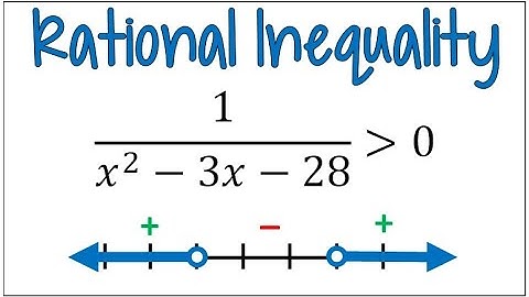Easy Method for Solving Rational Inequalities and Why it Works