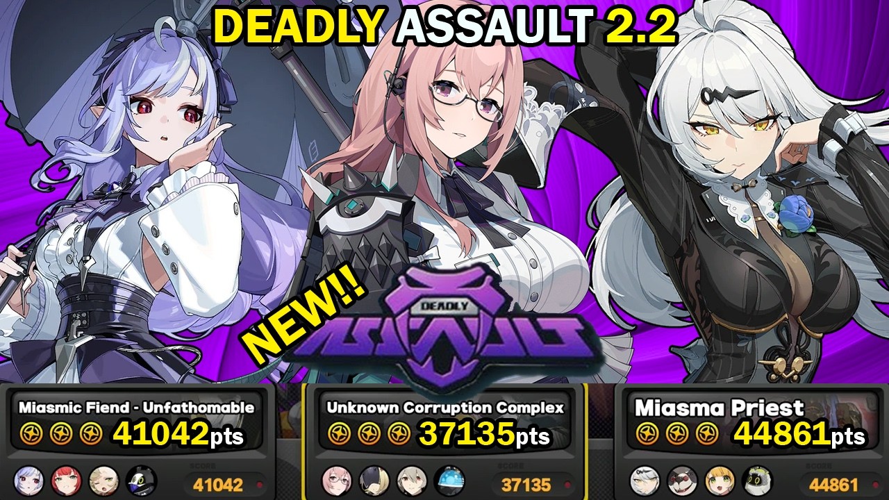 NEW Deadly Assault | Vivian, Yanagi & Yixuan! | 9 Star | Zenless