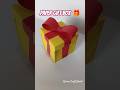 DIY Paper Gift Box🎁/Paper craft ideas #diy #shorts #viral #craft