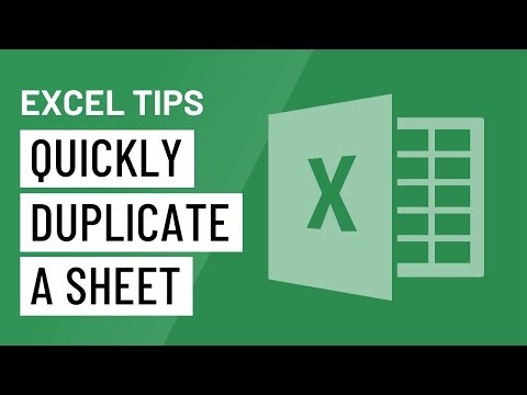 Video: Kaip greitai nukopijuoti skirtuką „Excel“?
