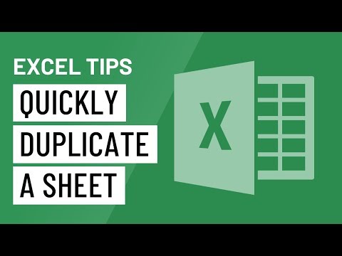 एक्सेल क्विक टिप: शीट को जल्दी से डुप्लिकेट कैसे करें