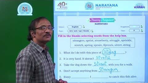 22ND JUL KARNATAKA CLASS V ENGLISH ASSIGNMENT KEY