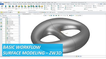Basic Workflow Surface Modeling - ZW3D