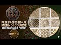 Welcome to Day 10 of the Free Professional Mehndi Course| checks mehndi design#mehnditutorial#mehndi