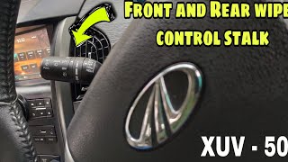 Mahindra XUV 500  Front and Rear  Wipers Control  And there Proper Use