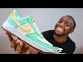 Nike air force 1 happy pineapple green glow sneaker review quickschopes 241 schopes cz0268 300