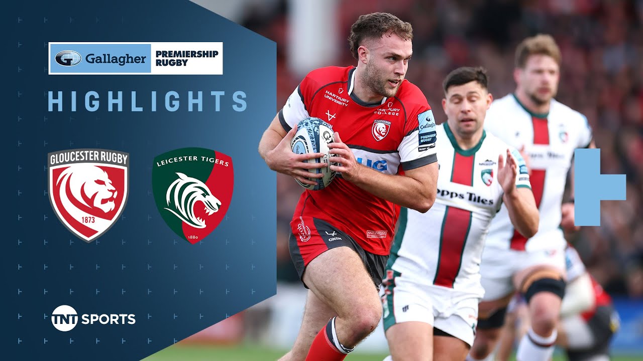 SLATER CUP THRILLER! 🔥 | Gloucester vs Leicester | Gallagher Premiership Rugby Highlights