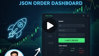 Zerodha Json Bulk Order Placement Interactive Dashboard