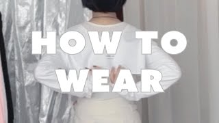 【HOW TO WEAR】sure tops シュアトップス