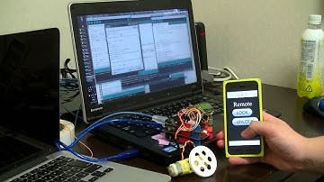 iPhoneからリモートでモーターを動かす - Arduino経由