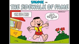 Smudge in-The sidewalk of fame