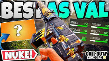 *UNSTOPPABLE* AS VAL Gunsmith Build | Best AS VAL Attachments |COD Mobile