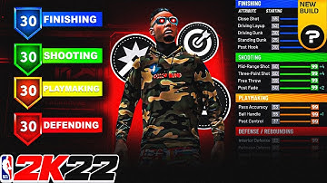 NEW REBIRTH 2-WAY 3PT SHOT CREATOR  BUILD IS THE BEST BUILD IN NBA 2K22! BEST ISO BUILD ON NBA 2K22