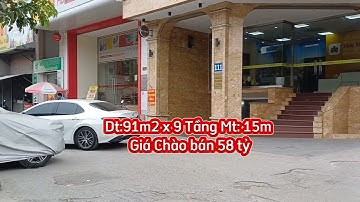 @huyhoabdshanoi TÒA NHÀ MẶT PHỐ - LÔ GÓC  - SỐ NHÀ ĐẸP - CHO THUÊ CAO 2 TỶ/ NĂM