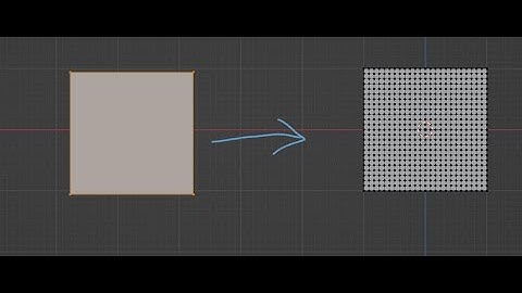 how to increase the number of polygons in BLENDER