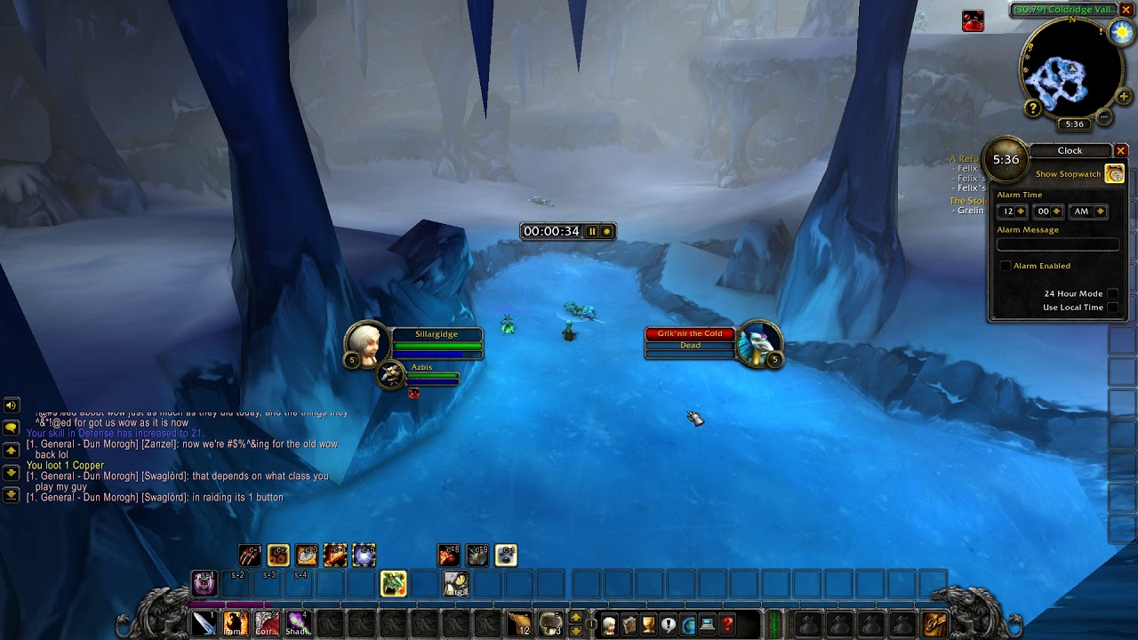 Grik'nir the Cold Respawn time [WoW Classic Stress Test June 1921