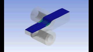 Ansys Workbench rolling of Copper alloy 8