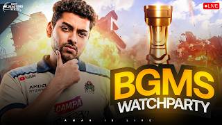 BGMS WATCHPARTY || Kya GODL AND OG DOMINATE KR Payegi BGMS MAI? !kick