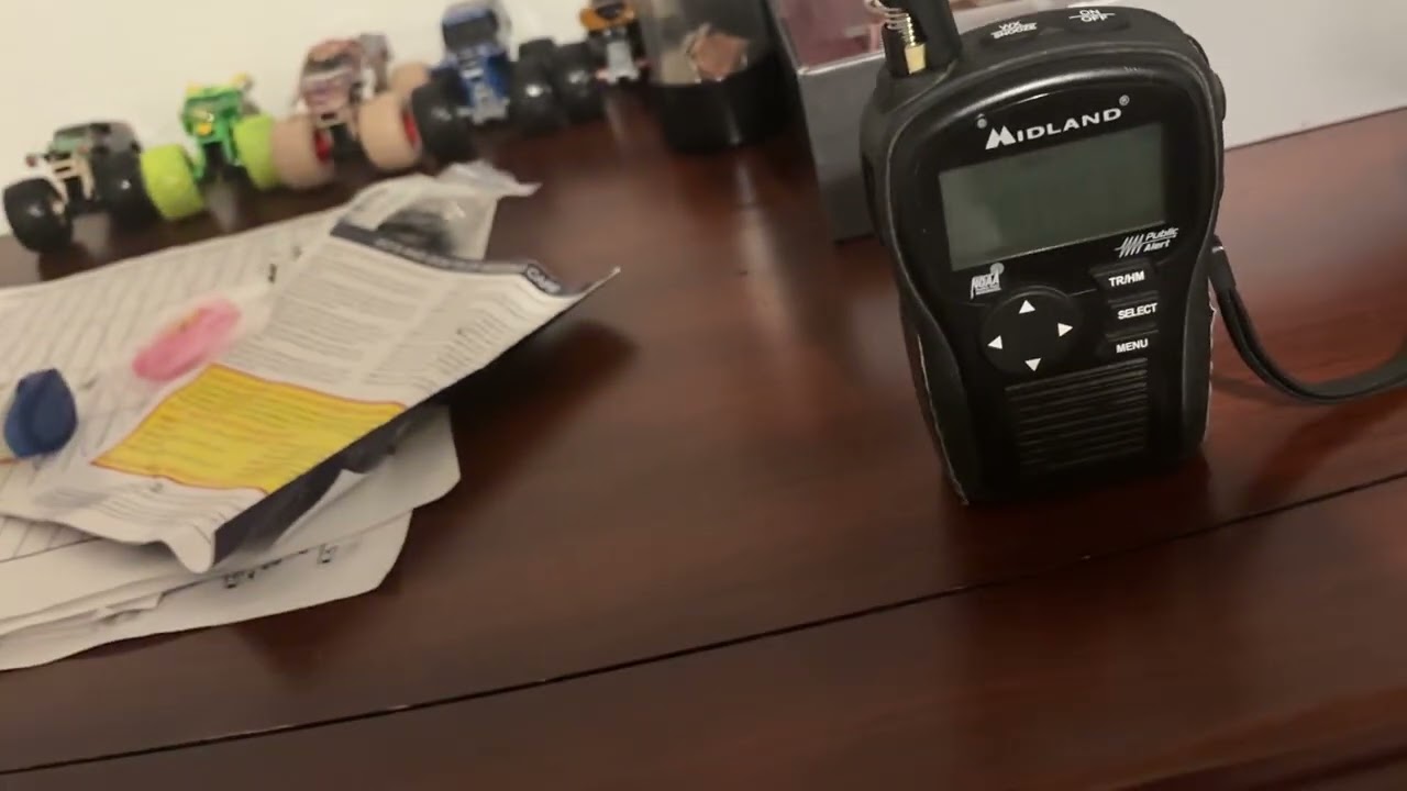 NOAA weather radio alerts and statements wwf91 llano,TX - YouTube
