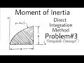 15. Moment of Inertia by Direct Integration | Very Important | Problem#3 | Complete Concept