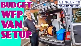 Pauls Budget Water Fed Pole Van Setup  Peugeot Partner