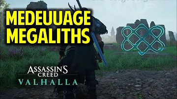 Medeuuage Megaliths Standing Stones Puzzle Solution | Cent | Assassin's Creed Valhalla