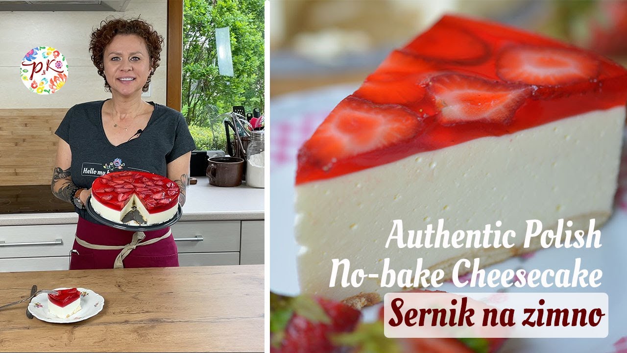 Amazing no-bake cheesecake | Sernik na zimno | Polish cooking channel | Polish Your Kitchen