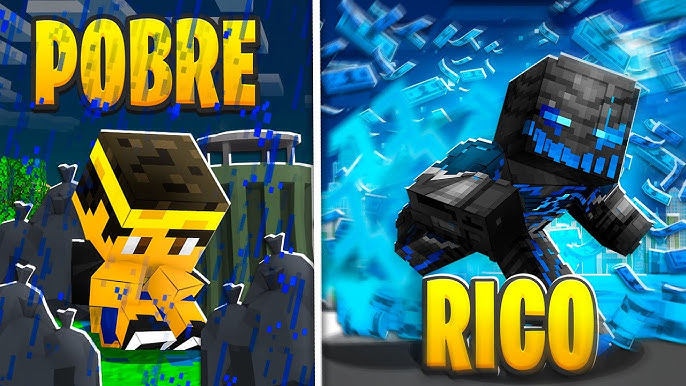 LABIRINTO DE RICO VS LABIRINTO DE POBRE #fifamobile #MINECRAFT #minec