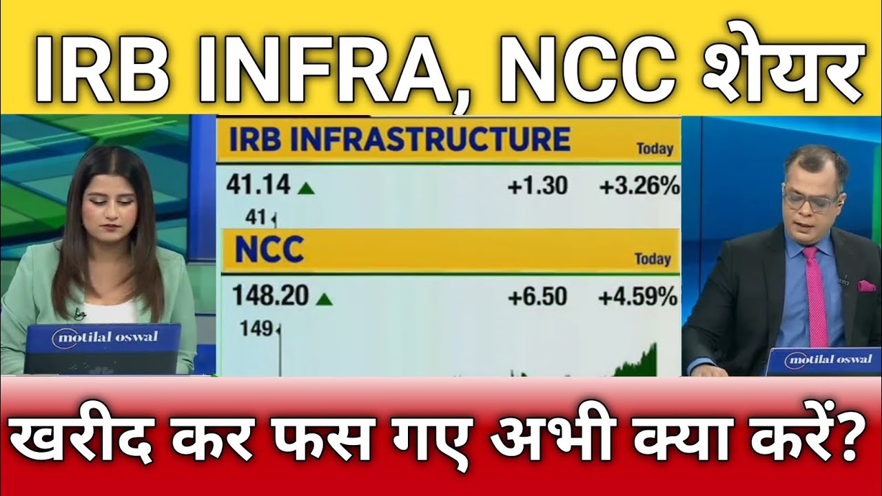 IRB INFRA, NCC share latest news, irb infra, ncc share target, irb infra, ncc share anelysis 