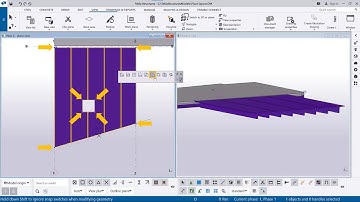 Modify openings and exterior boundaries in floor layout