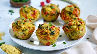 Savory Vegetable Muffins (Vegan And Gluten-Free)