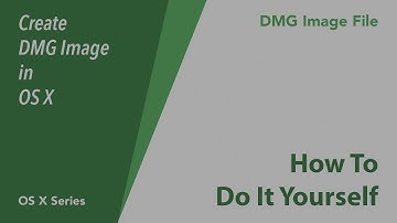 How To Create DMG File in OS X