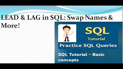 SQL Window Functions Explained: LEAD & LAG with Real Examples!