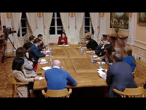 პრეზიდენტის შეხვედრა ჟურნალისტებთან