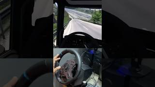 Dangerous road driving in euro truck simulator 2 gamingshorts #gamingcommunity #ets2 #viralshort