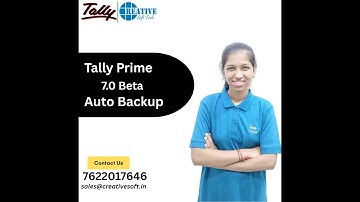 Tally की बातें creative के साथ.....7 0 Beta Release Auto Backup......