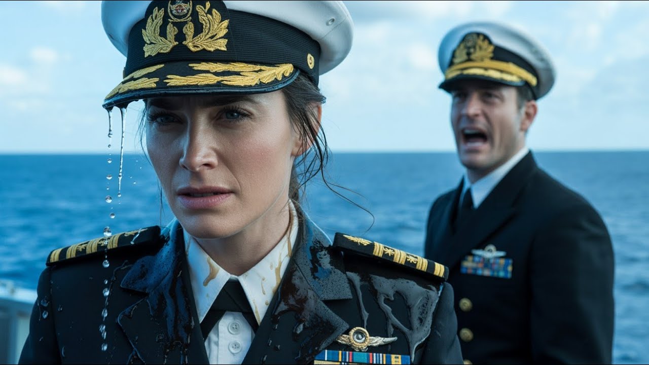 The Captain Drenched Her in Coke as a Prank — Unaware She Was Actually the Admiral.