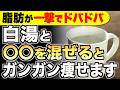 【ごっそり痩せる】白湯に混ぜるだけ!ダイエット効果を倍増させる食材3選【便秘解消/代謝アップ】