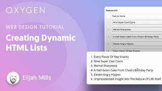 How To Build Dynamic Lists In WordPress With Oxygen