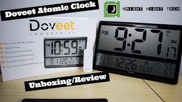 DOVEET Digital Atomic Clock -Unboxing/Review