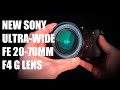 Sony Introduces Ultra-Wide FE 20-70mm F4 G Lens